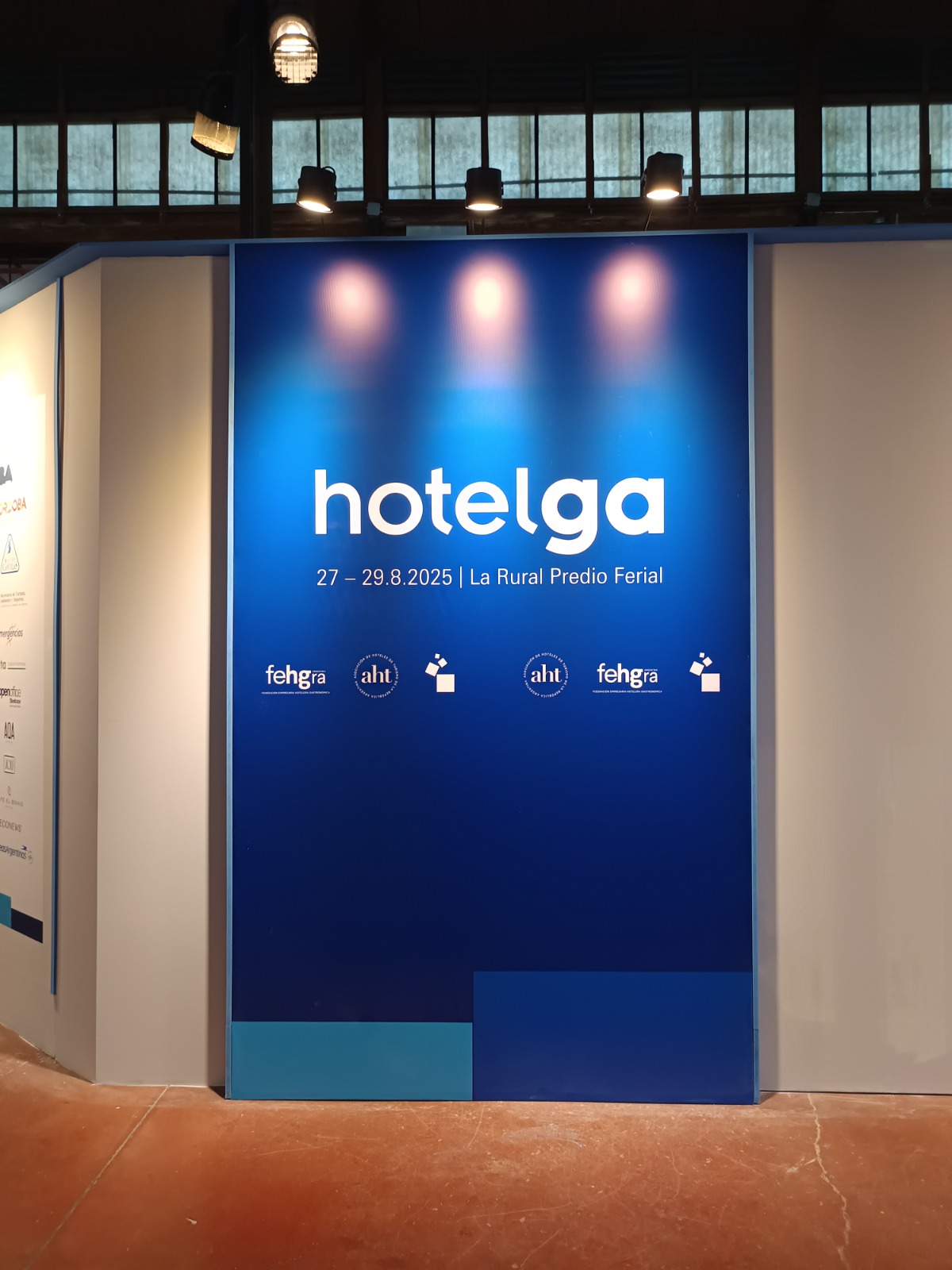 Ingreso y movimiento en el predio ferial